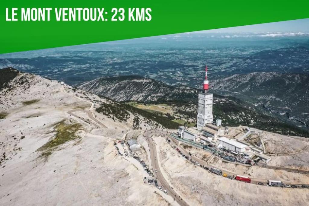 Villa Santa - Piscine - Wi-Fi - Proche Ventoux - Ideal Cyclistes Mormoiron Εξωτερικό φωτογραφία