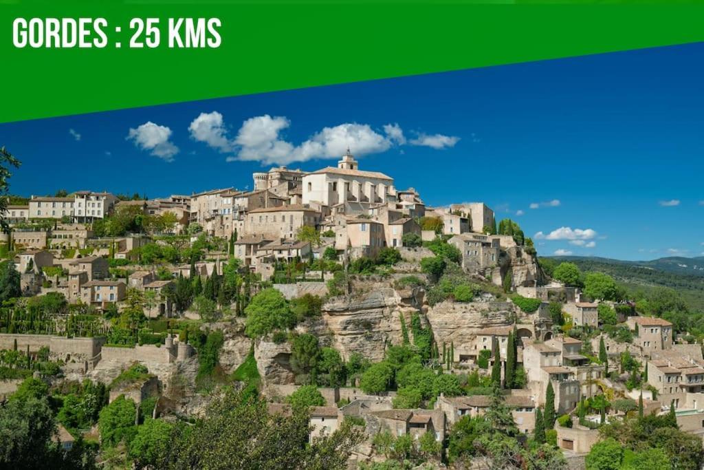 Villa Santa - Piscine - Wi-Fi - Proche Ventoux - Ideal Cyclistes Mormoiron Εξωτερικό φωτογραφία